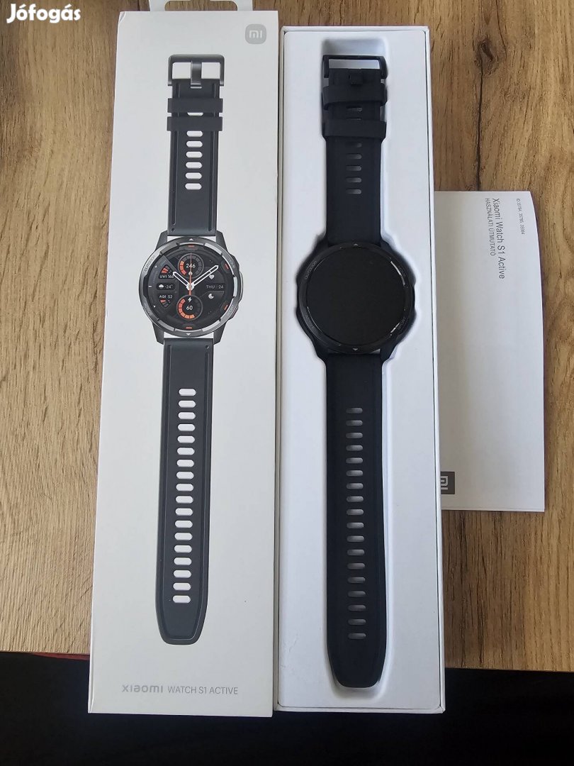 Xiaomi Watch S1 Active + 2db új szíj