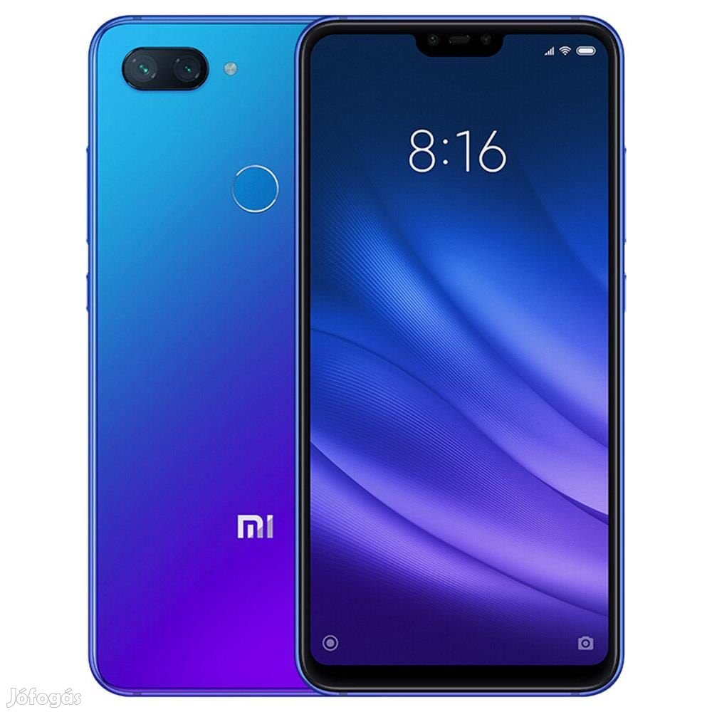 Xiaomi mi 8 (128GB)  - Szín: Kék