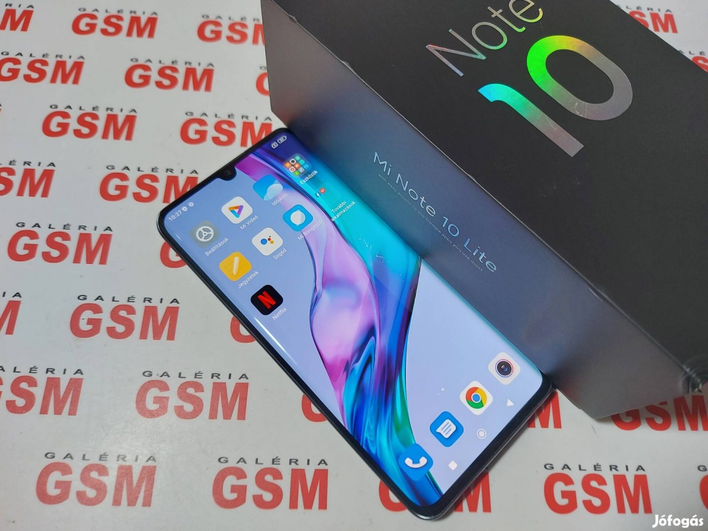 Xiaomi mi note 10 lite 8/128gb újszerű független garanciás 