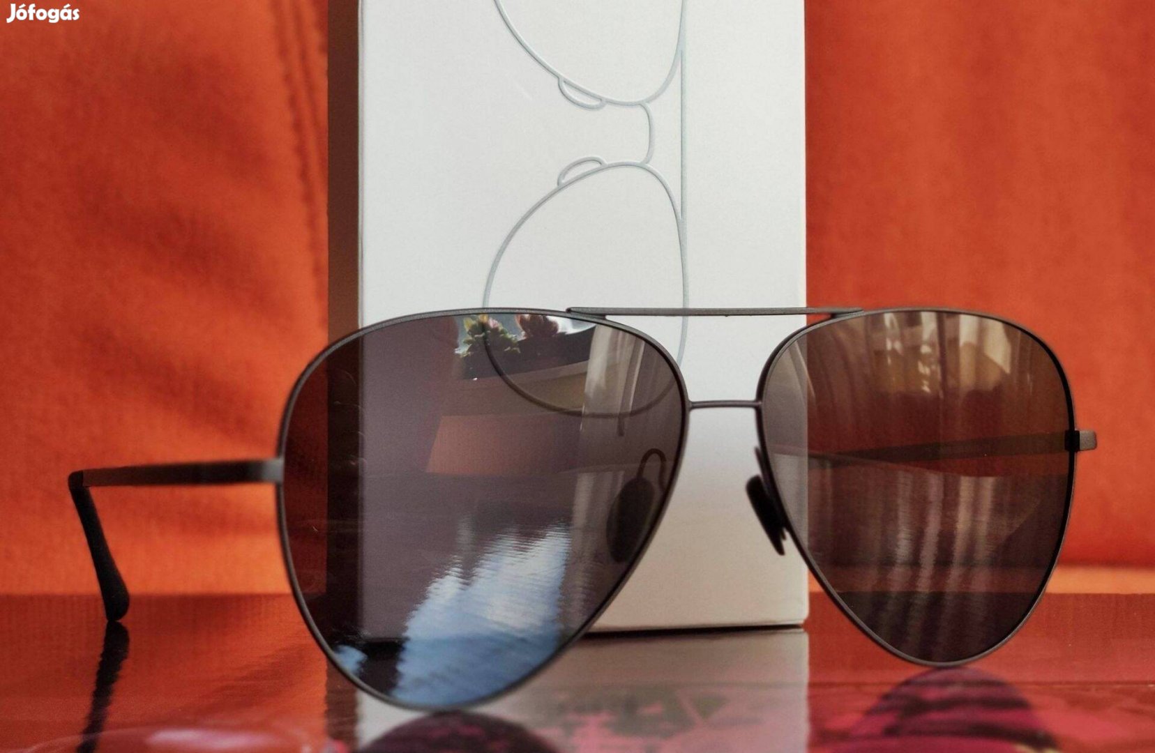Xiaomi pilóta napszemüveg retro Új uv400 polarizált szemüveg