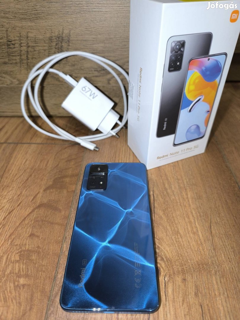 Xiaomi redmi note 11 pro 5 G ( 5 hónap gyári garanciával)