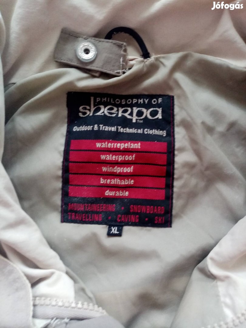 Xl es Sherpa vizálló szép férfi dzseki