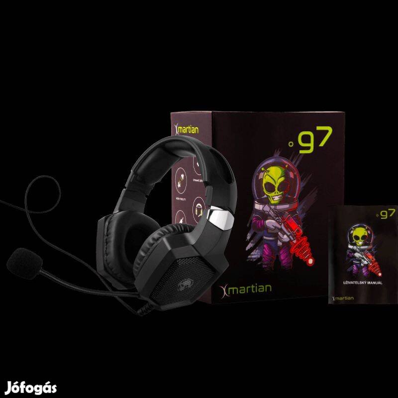 Xmartian g7 gaming headset dobozában (abszolút nem használt)