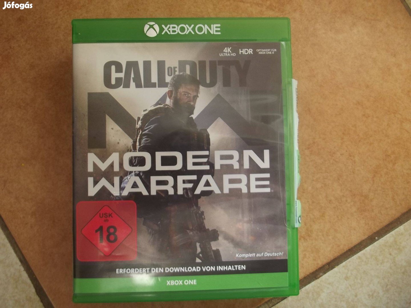 Xo-105 Xbox One Eredeti Játék : Call of Duty Modern Warfare ( karcme