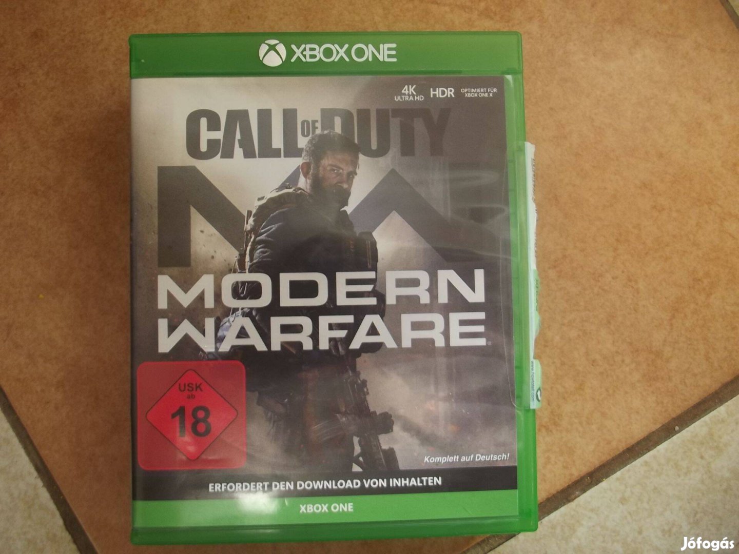 Xo-105 Xbox One Eredeti játék : Call of Duty Modern Warfare ( karcme