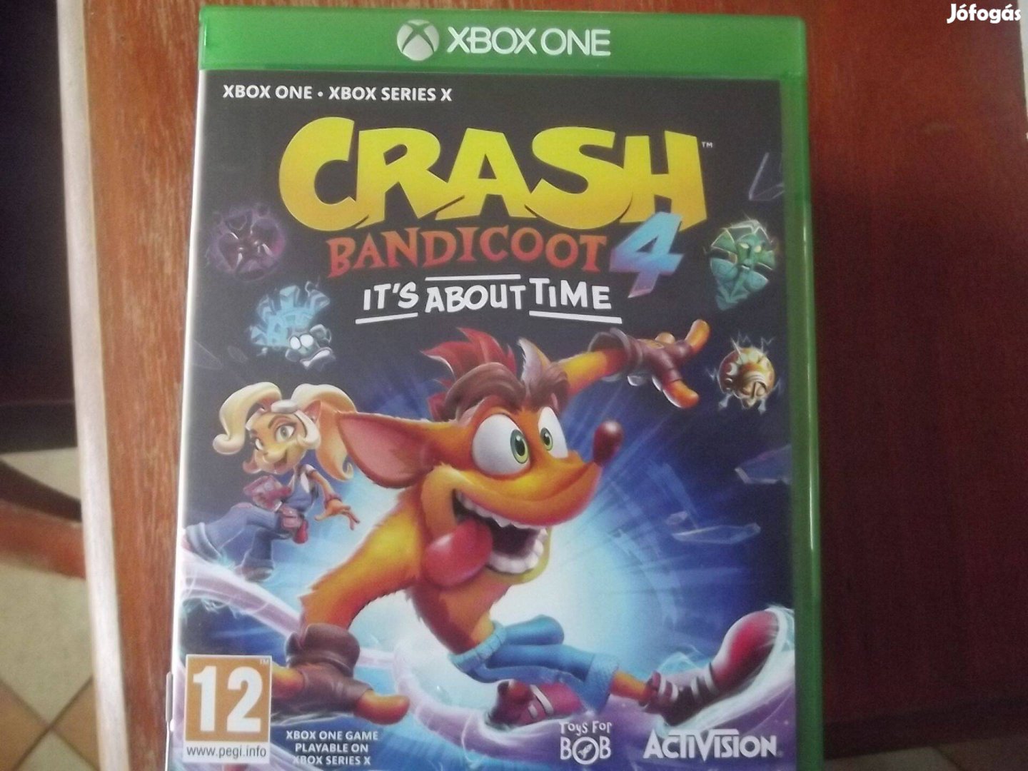 Xo-108 Xbox One Eredeti Játék : Crash Bandicoot 4 Its About Time