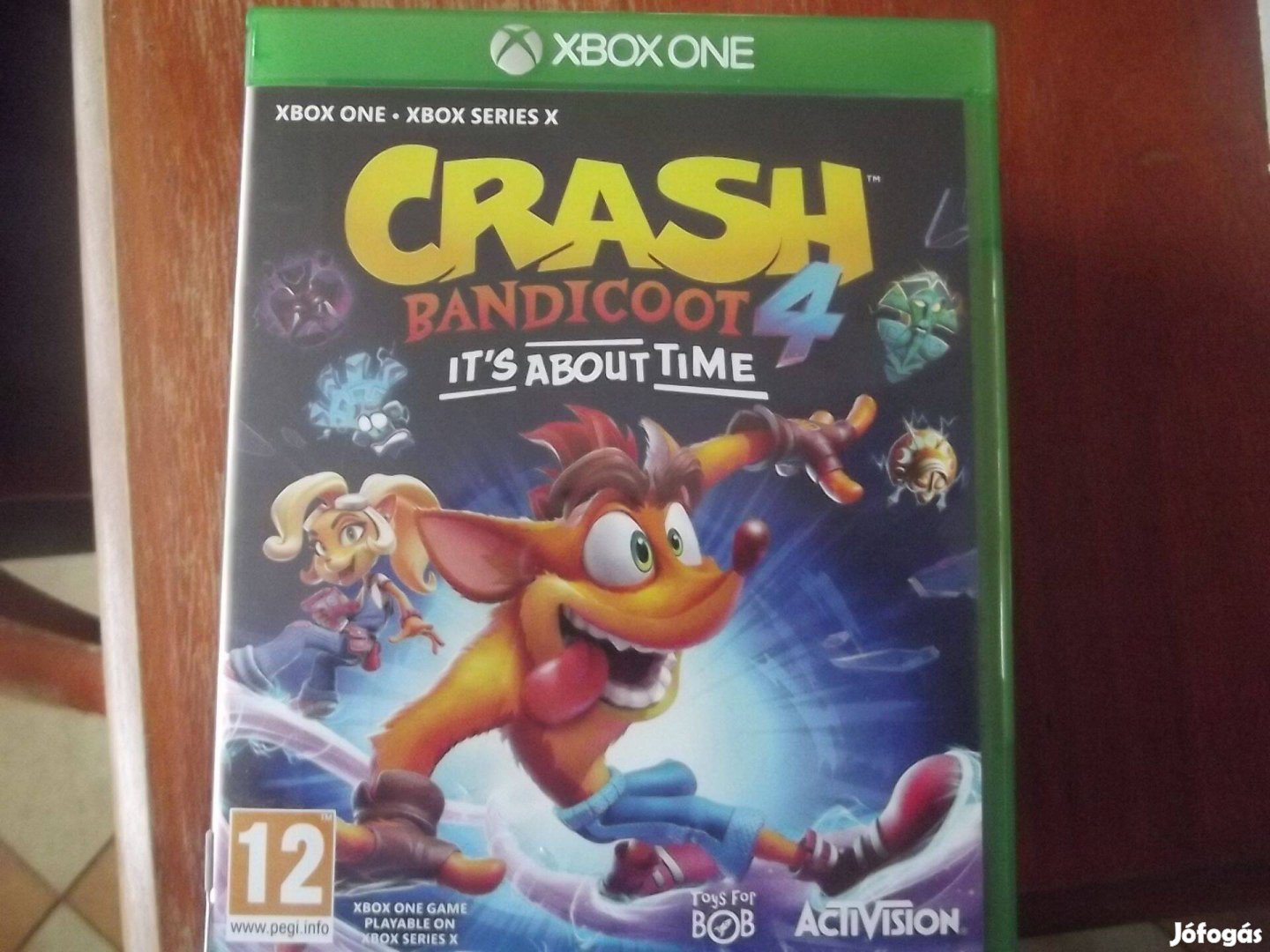 Xo-108 Xbox One Eredeti Játék : Crash Bandicoot 4 Its About Time ( k