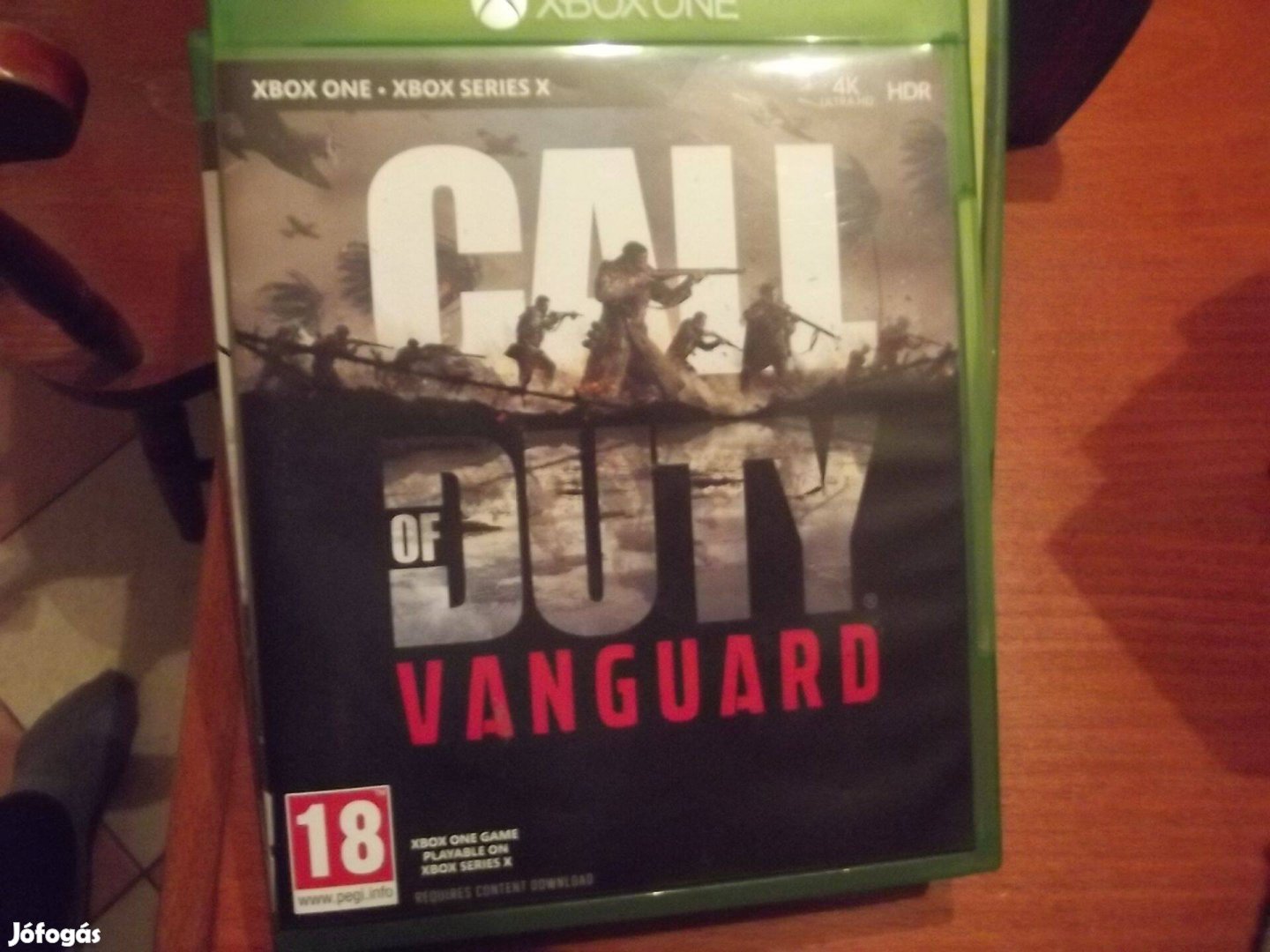Xo-117 Xbox One Eredeti Játék : Call of Duty Vanguard ( karcmentes)