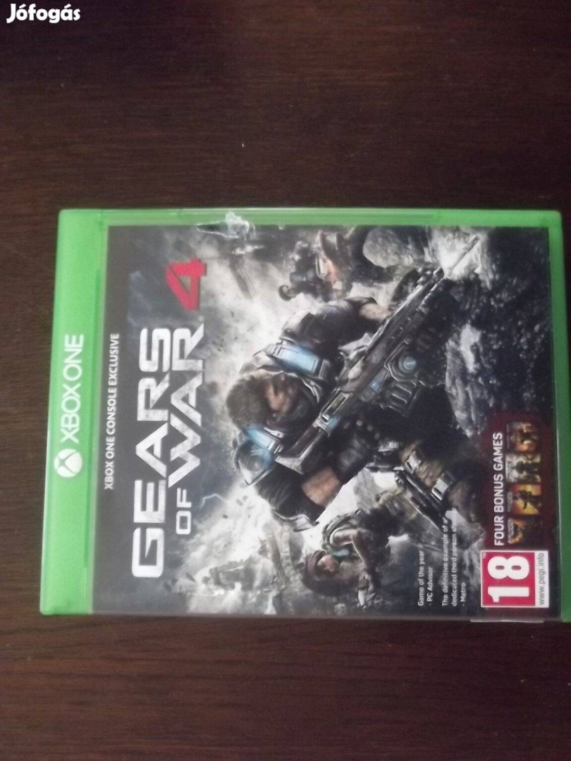 Xo-123 Xbox One Eredeti Játék : Gears of War 4