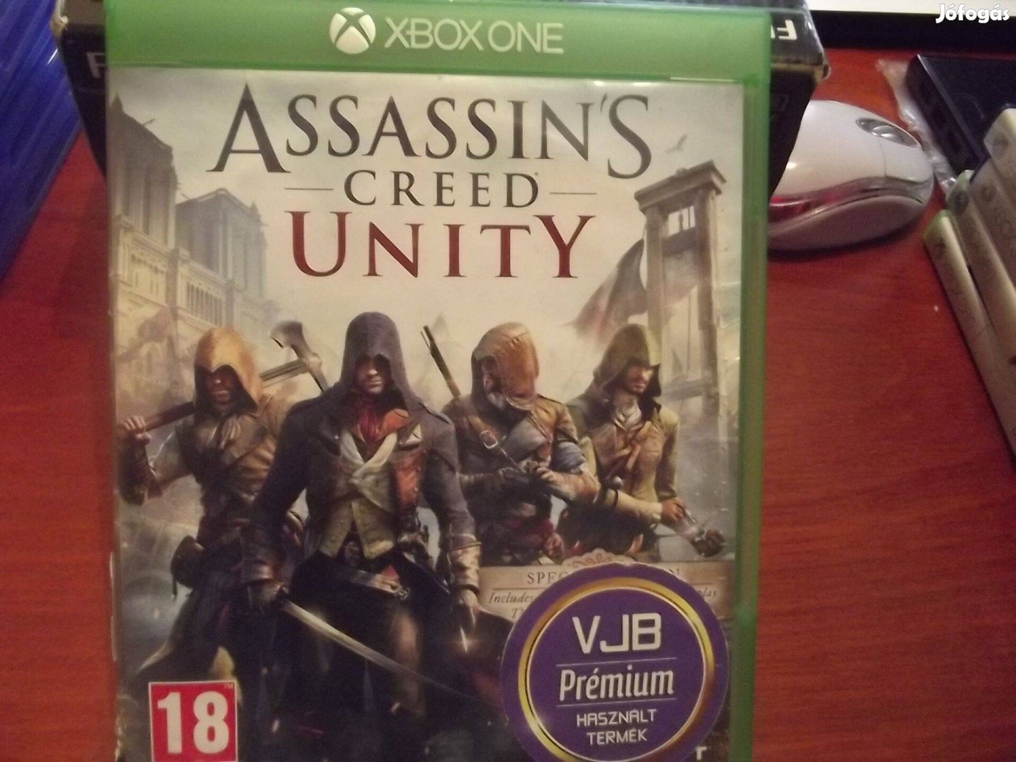Xo-124 Xbox One Eredeti Játék : Assassins Creed Unity