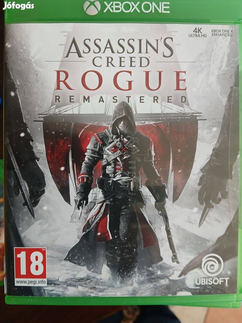 Xo-127 Xbox One Eredeti Játék : Assassins Creed Rogue Remastered ( ka