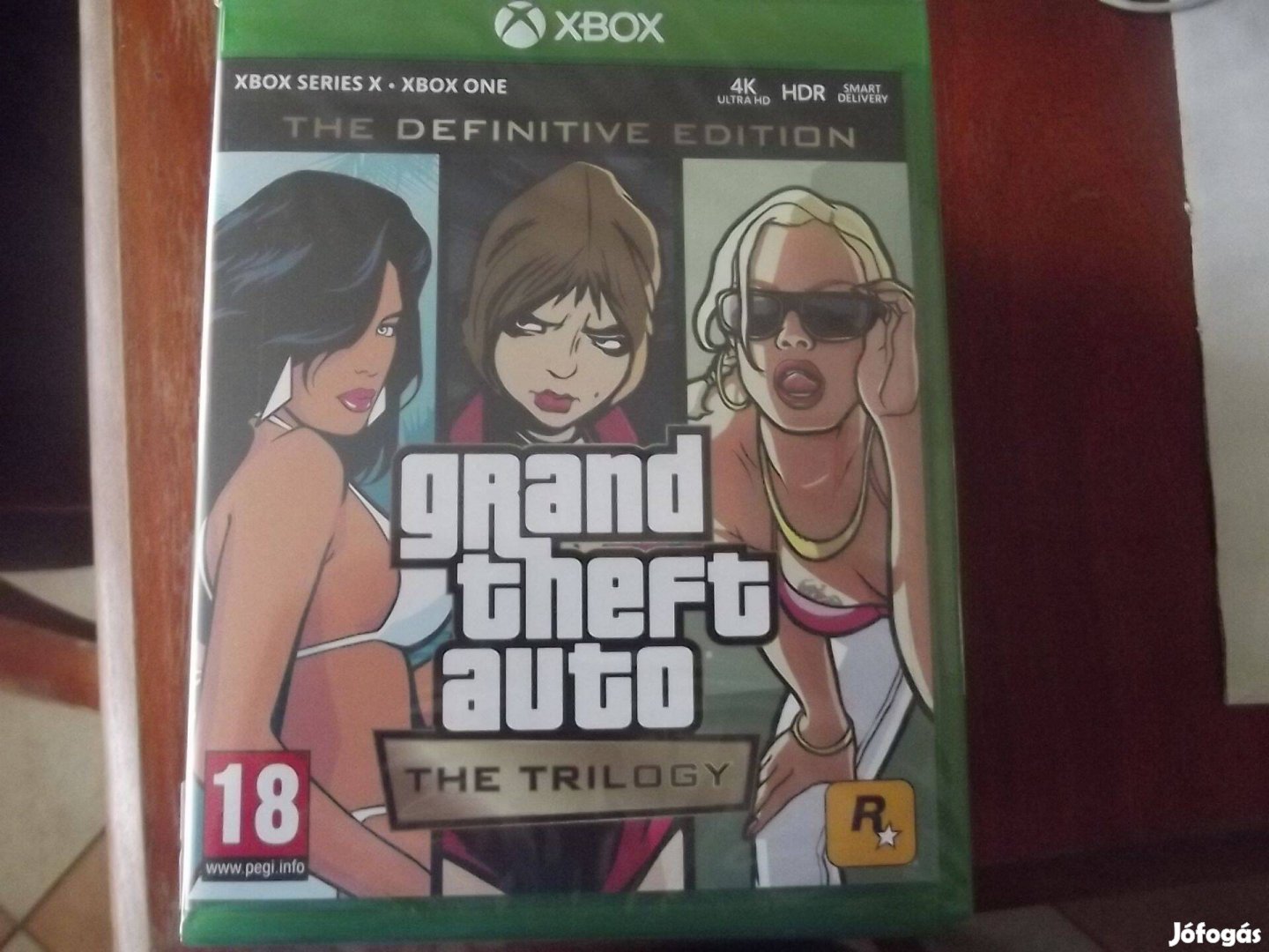 Xo-127 Xbox One Eredeti Játék : Grand Theft auto Trilogy 3 Játék Új