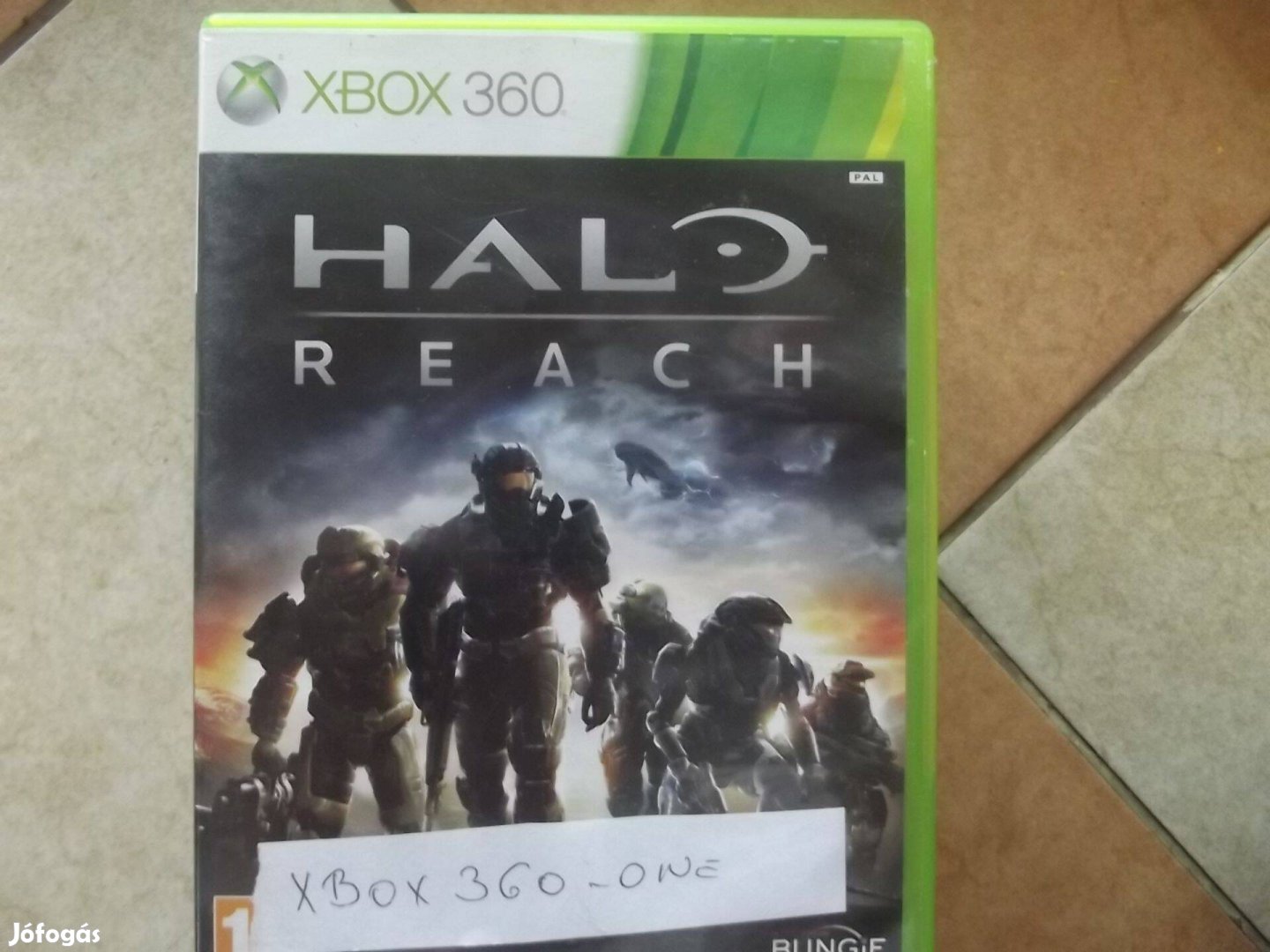 Xo-136 Xbox One-360 Eredeti Játék : Halo Reach ( Xbox 360 )