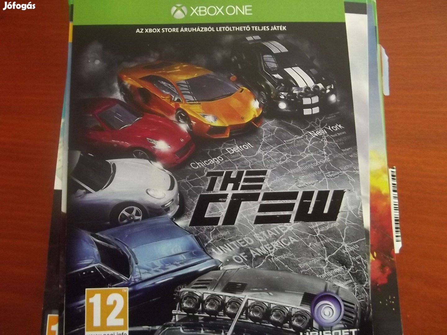 Xo-139 Xbox One eredeti Játék : The Crew Letöltőkód Új Termék