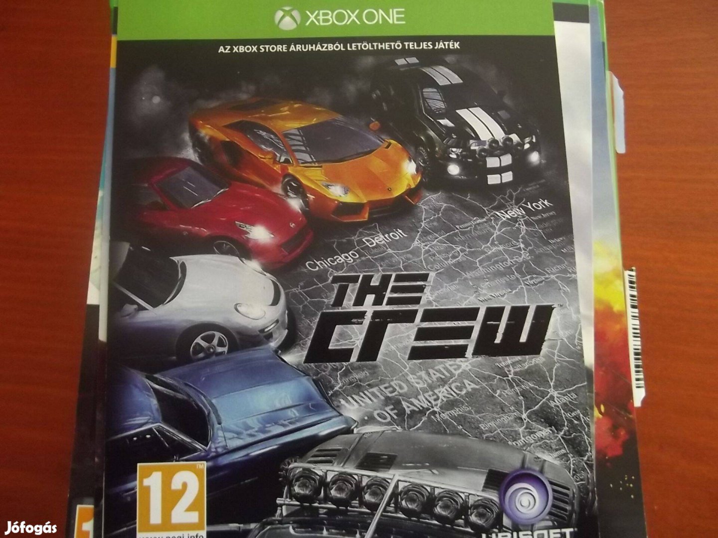 Xo-139 Xbox One eredeti Játék : The Crew Letöltőkód Új Termék