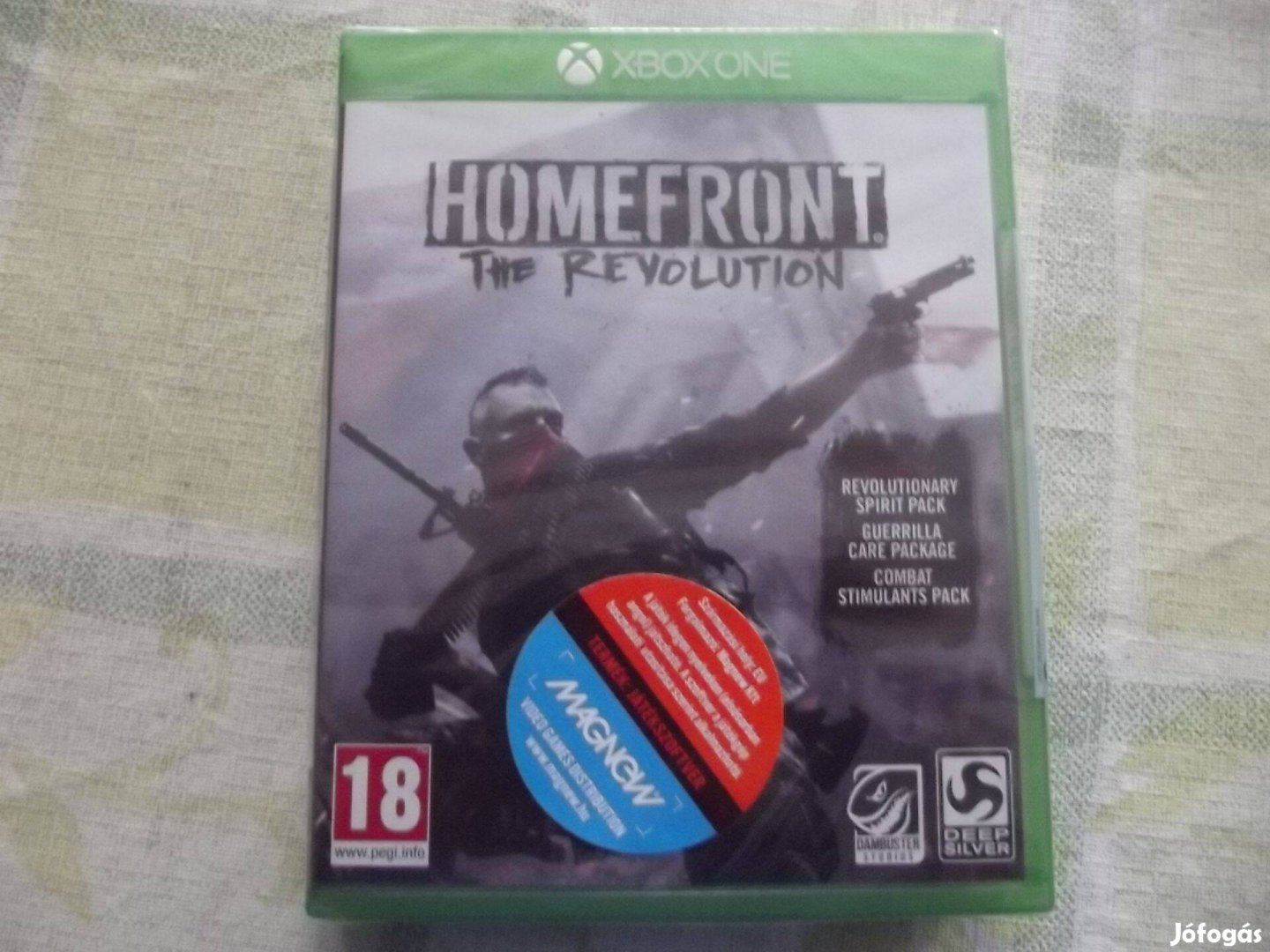 Xo-140 Xbox One Eredeti Játék : Homefront The Revolution Új Bontatl
