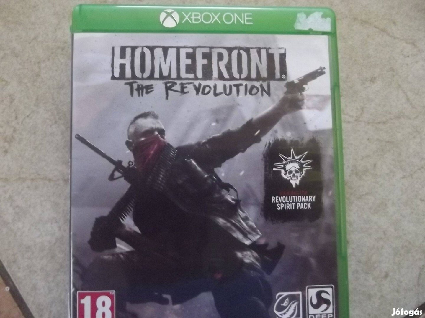 Xo-145 Xbox One Eredeti Játék : Homefront The Revolution ( karcmentes