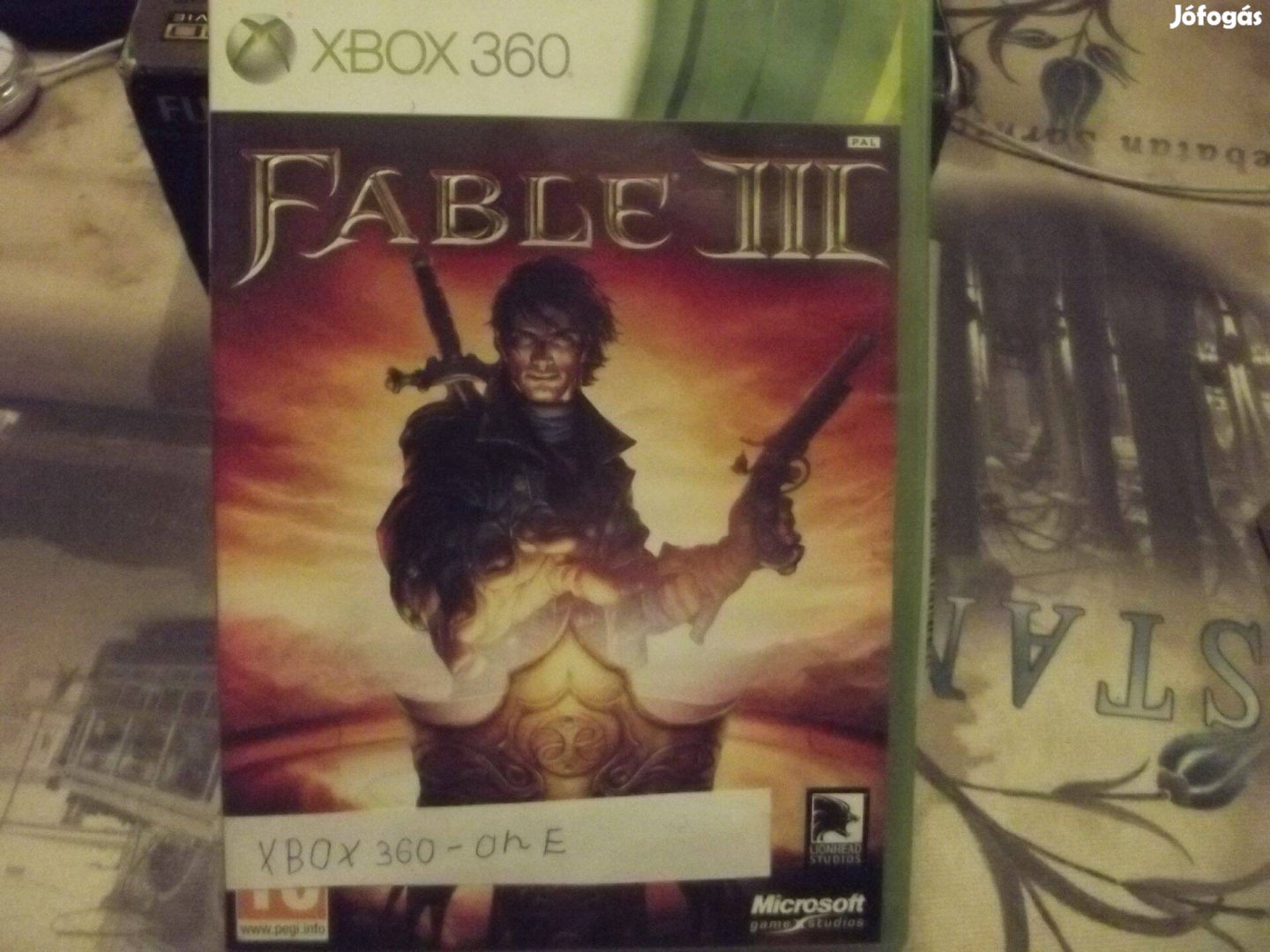 Xo-154 Xbox 360 - One Eredeti Játék : Fable 3 ( Karcmentes)