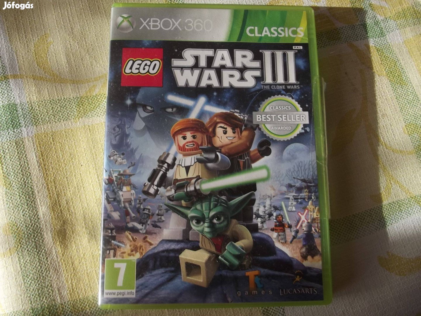Xo-155 Xbox One-360 Eredeti Játék : Lego Star Wars 3. ( Xbox 360 )