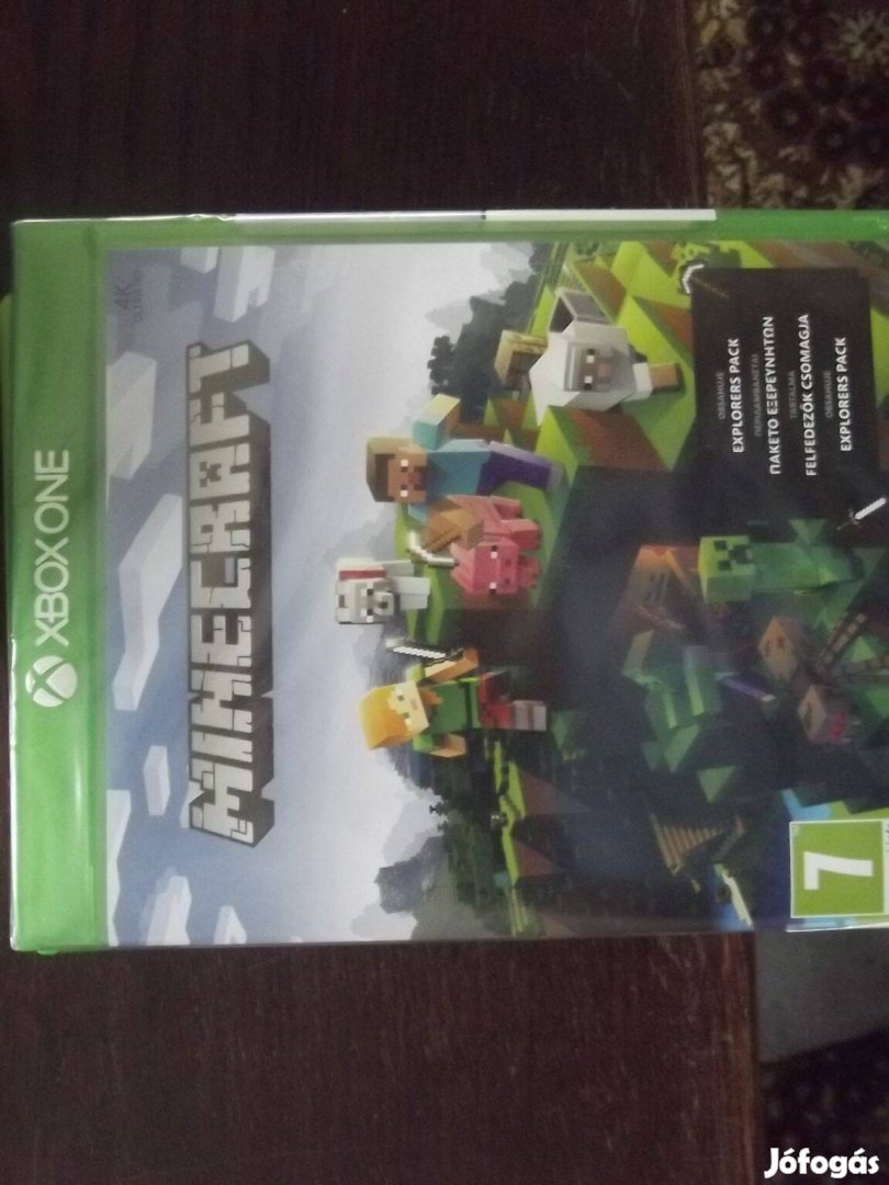 Xo-161 Xbox One Eredeti Játék : Minecraft Explorers Pack Új