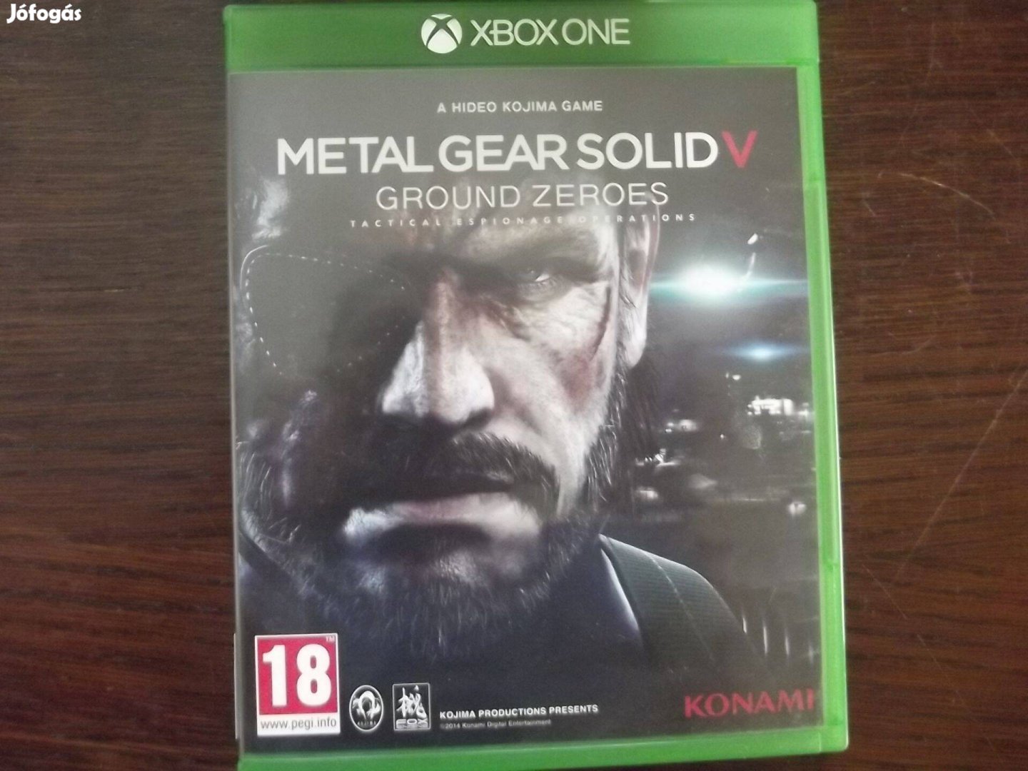 Xo-163 Xbox One Eredeti Játék : Metal Gear Solid 5 Ground Zero
