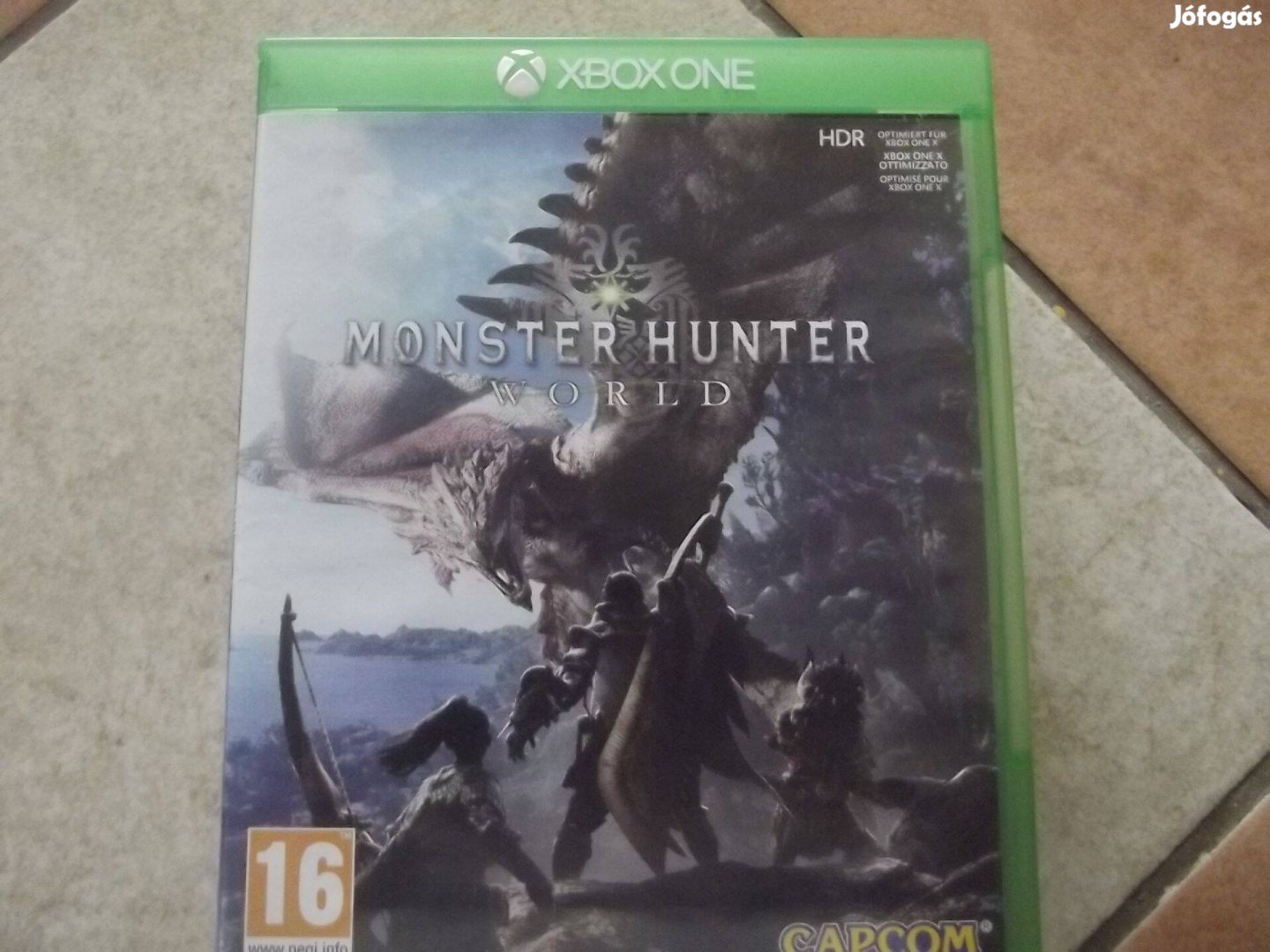 Xo-164 Xbox One Eredeti Játék : Monster Hunter World