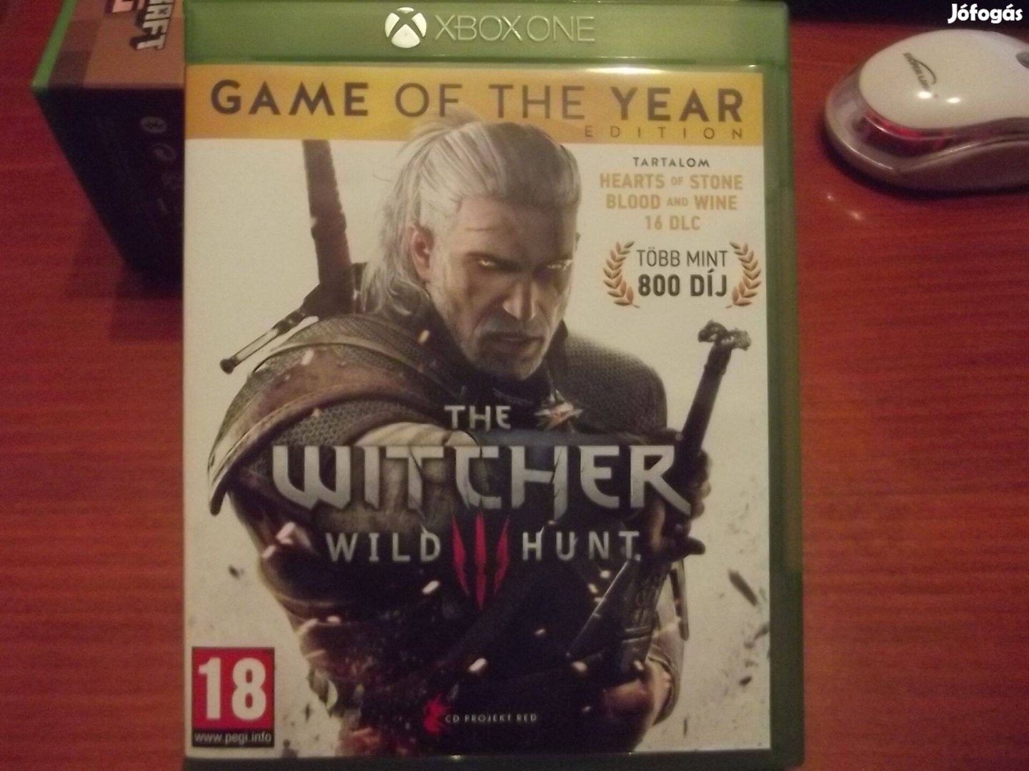 Xo-169 Xbox One Eredeti Játék : The Witcher 3 Wild Hunt Game of Year