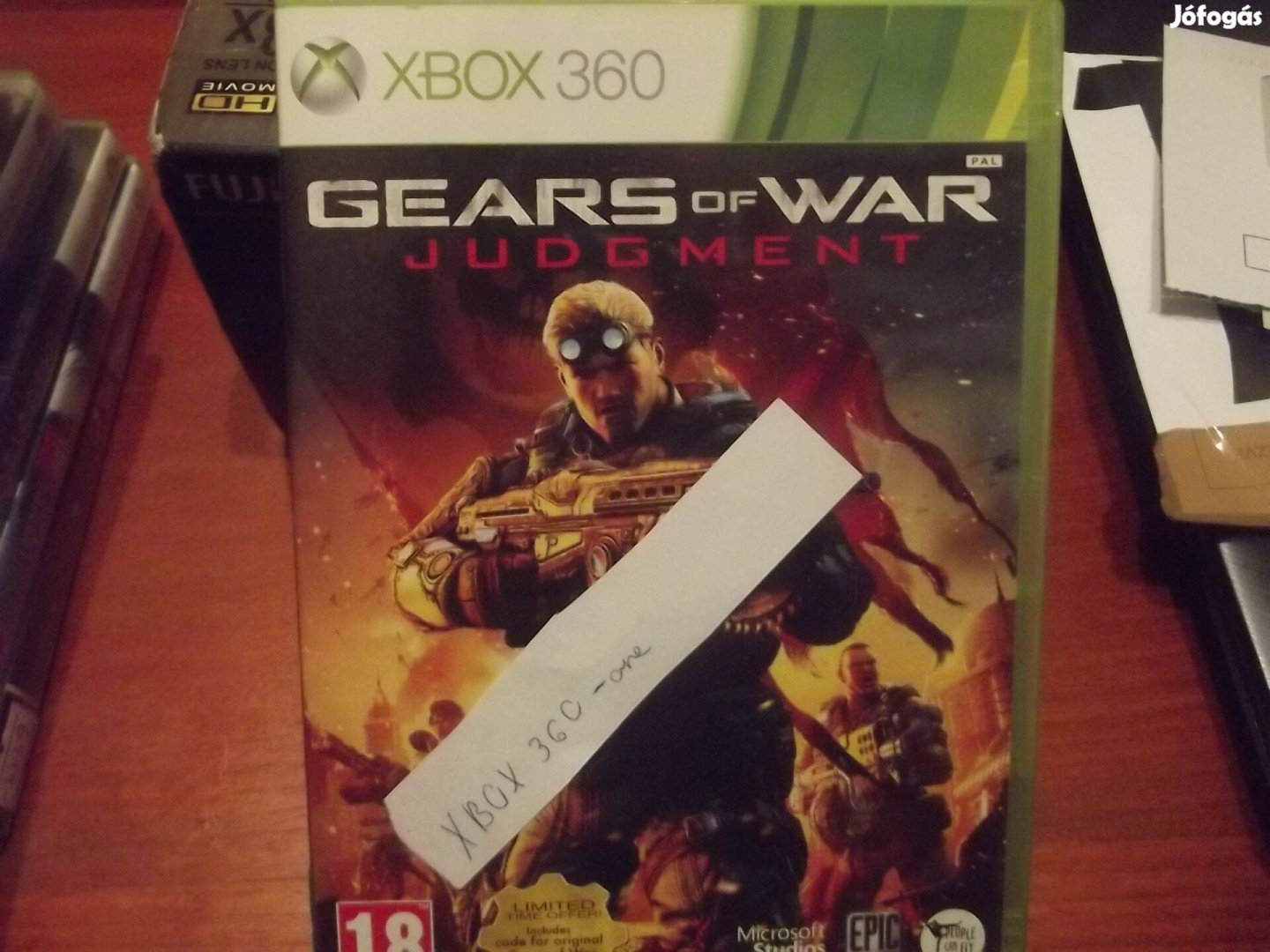 Xo-17 Xbox 360 - One Eredeti Játék : Gears of War Judgment ( xbox 360