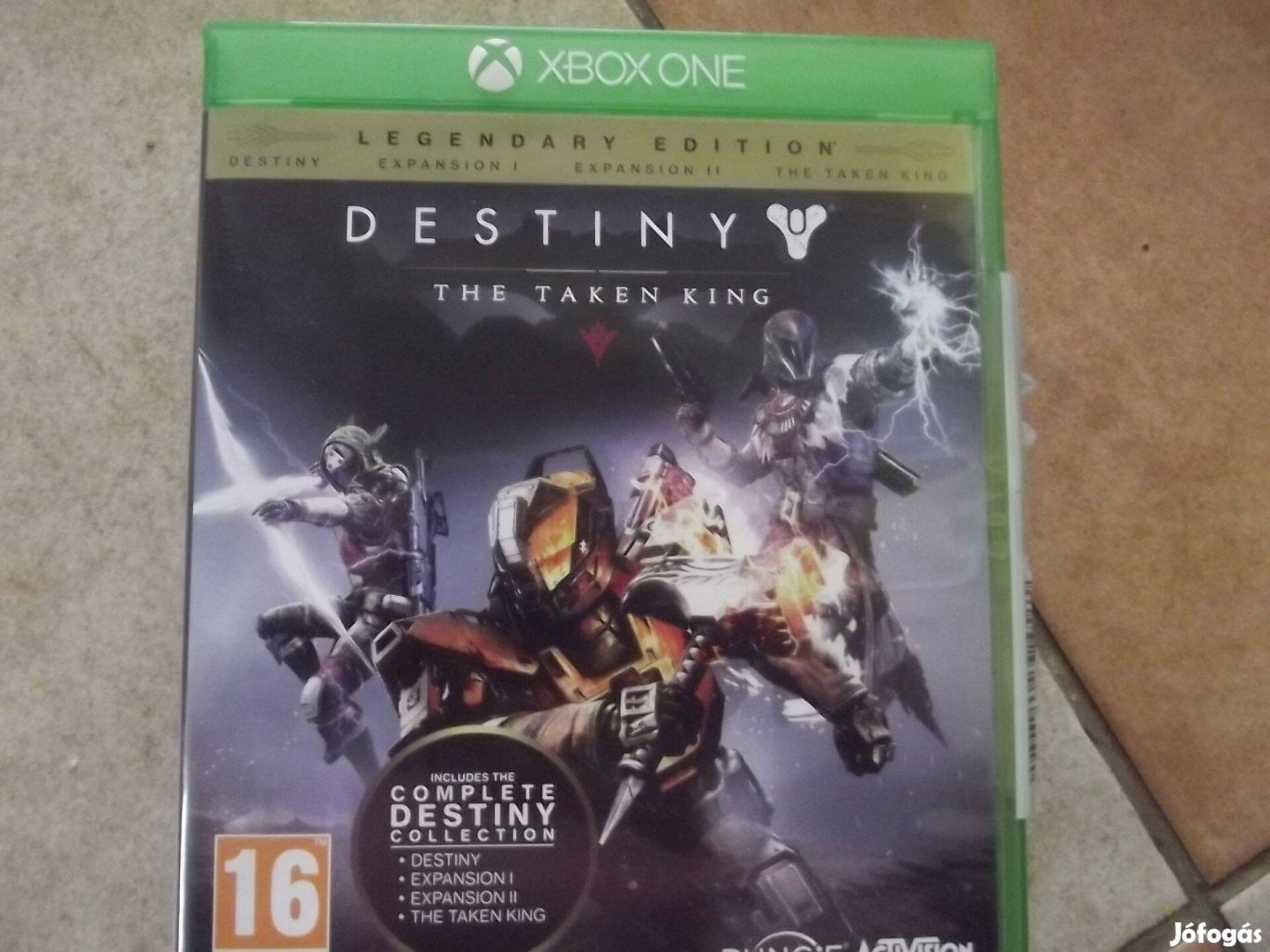 Xo-180 Xbox One Eredeti Játék : Destiny The Taken King ( karcmentes)