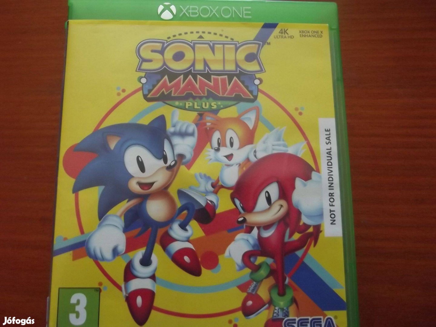 Xo-181 Xbox One Eredeti Játék : Sonic Mania Plus ( karcmentes)