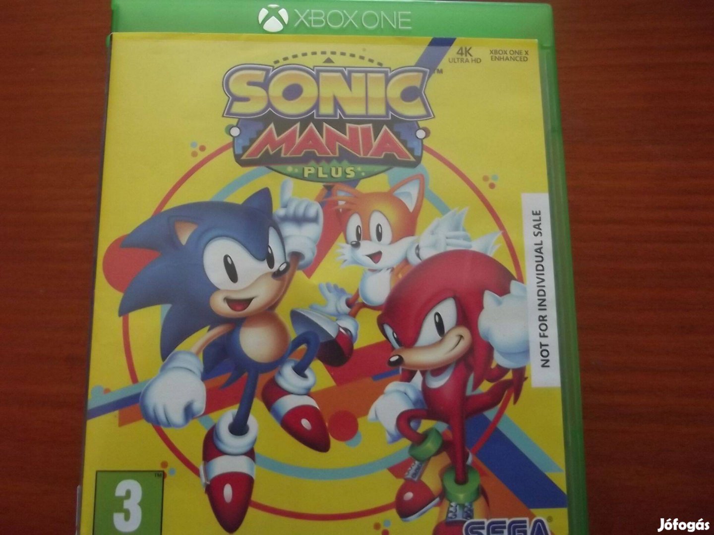 Xo-181 Xbox One Eredeti Játék : Sonic Mania Plus ( karcmentes)