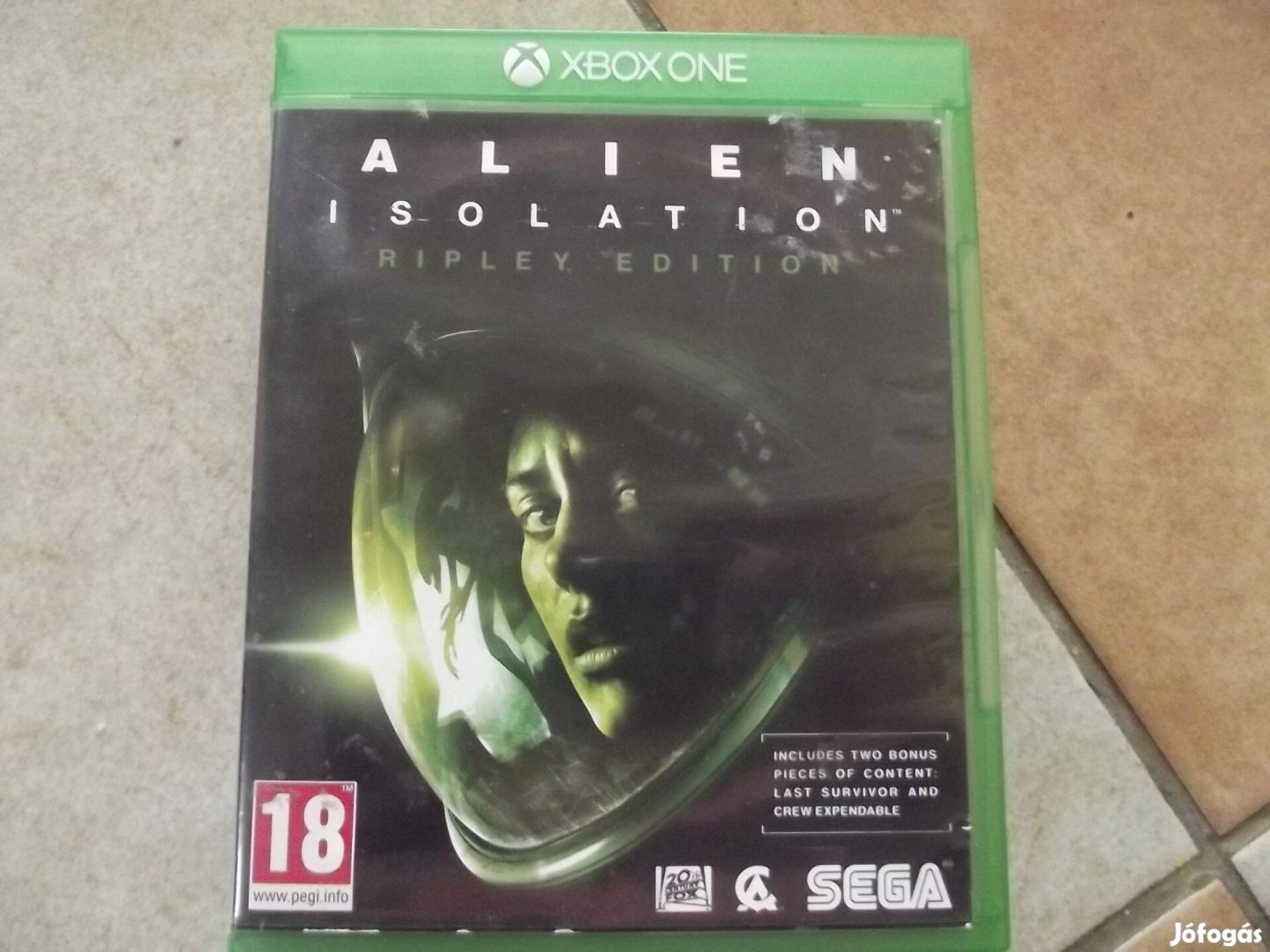 Xo-187 Xbox One Eredeti Játék : Alien Isolation ( karcmentes)