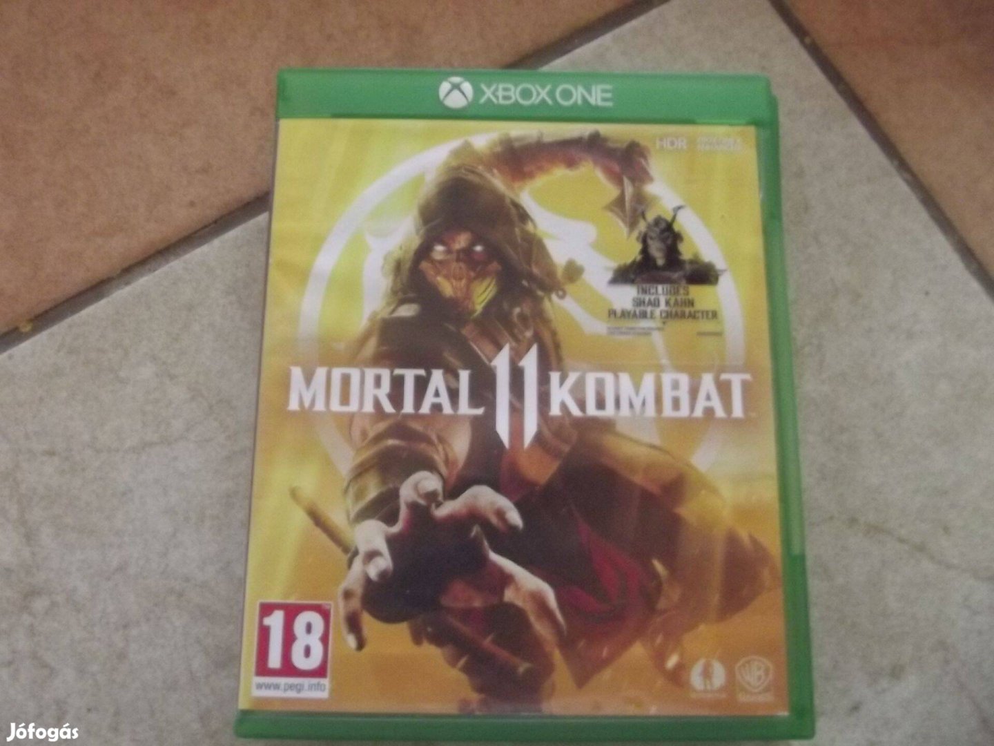 Xo-18 Xbox One Eredeti Játék : Mortal Kombat 11 ( karcmentes)