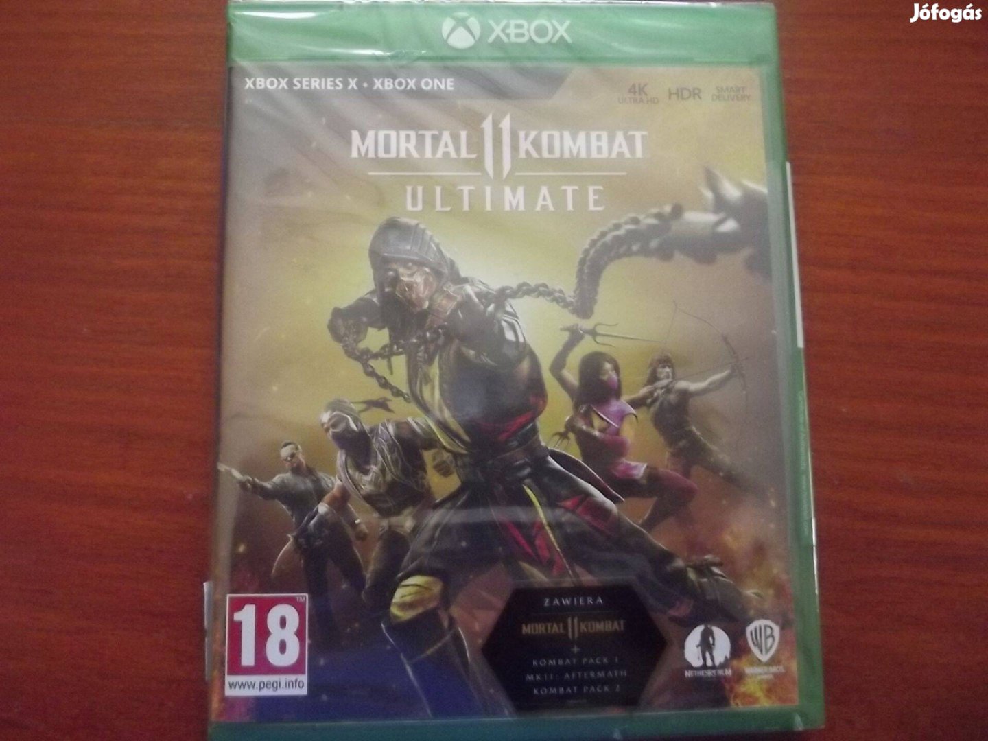 Xo-195 Xbox One Eredeti Játék : Mortal Kombat 11 Ultimate Új