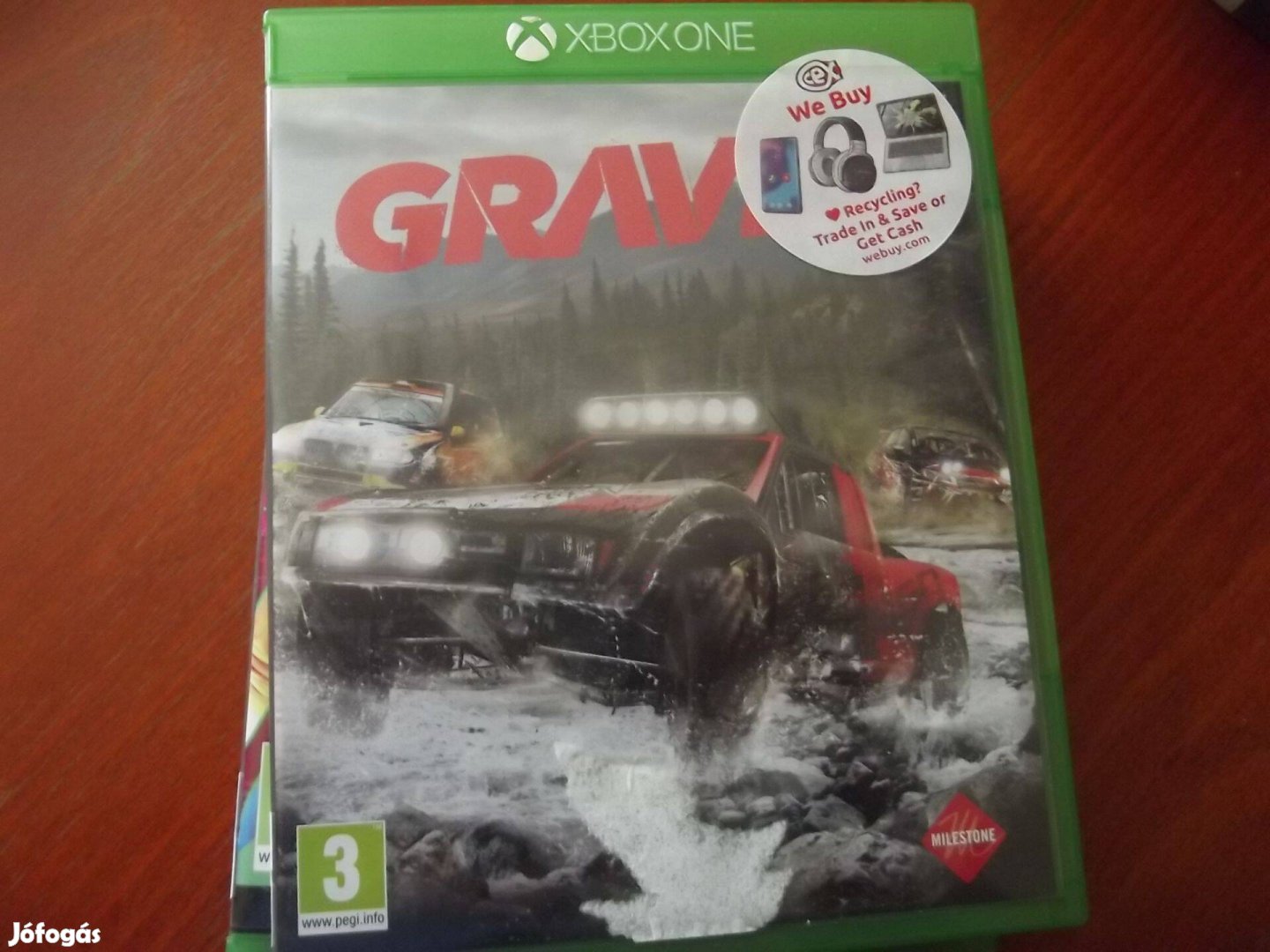 Xo-212 Xbox One Eredeti Játék : Gravel ( karcmentes)