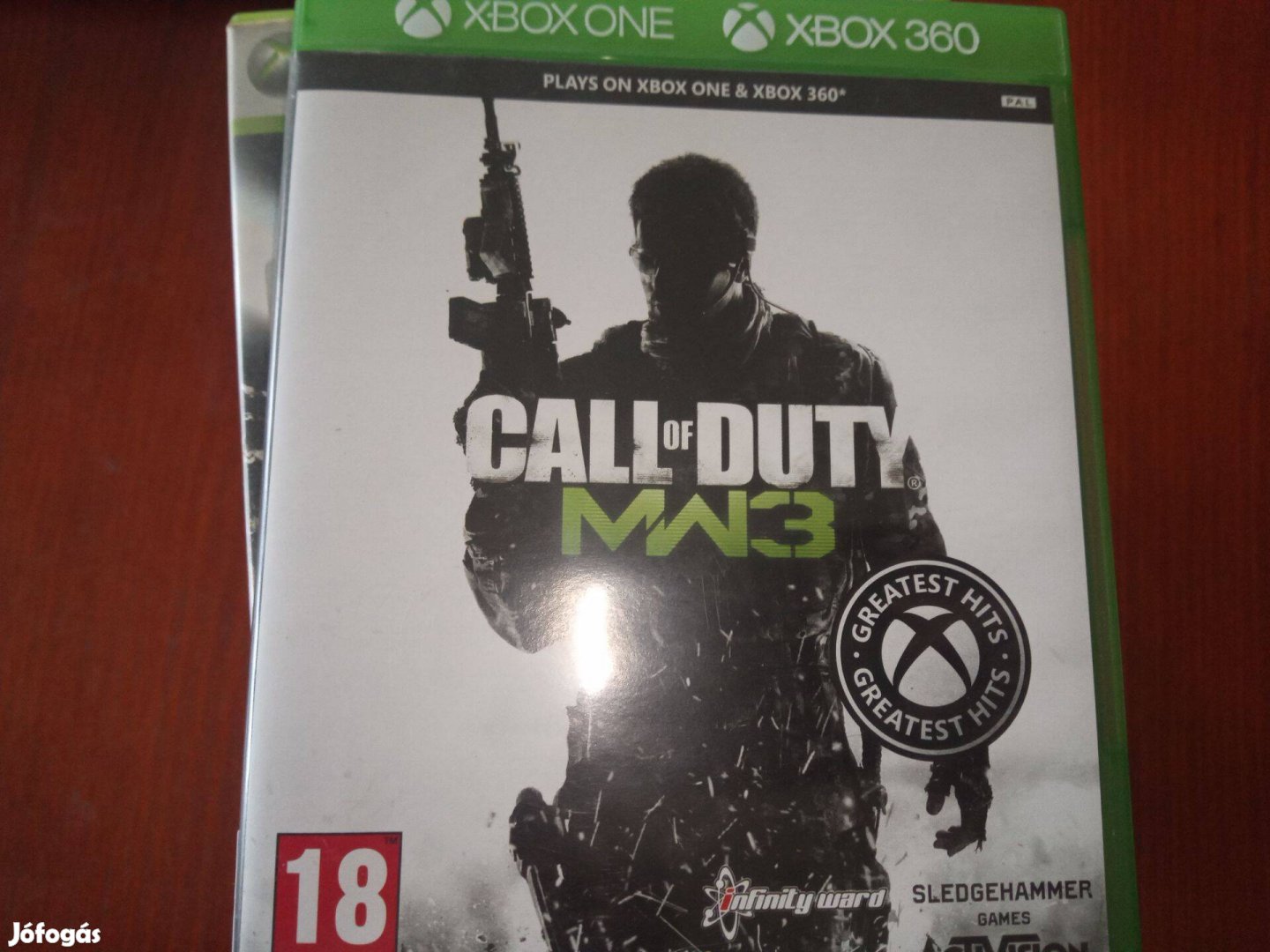 Xo-225 Xbox One Eredeti Játék : Call of Duty Modern Warfare 3 ( karcm