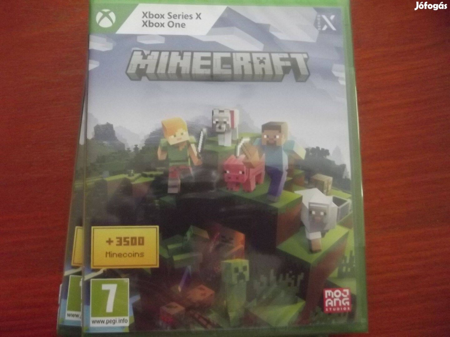 Xo-230 Xbox One Eredeti Játék : Minecraft + 3500 Pont Új Bontatlan