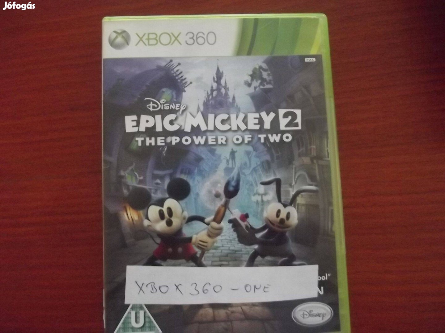 Xo-231 Xbox 360 - One Eredeti Játék : Disney Epic Mickey (xbox 360) (