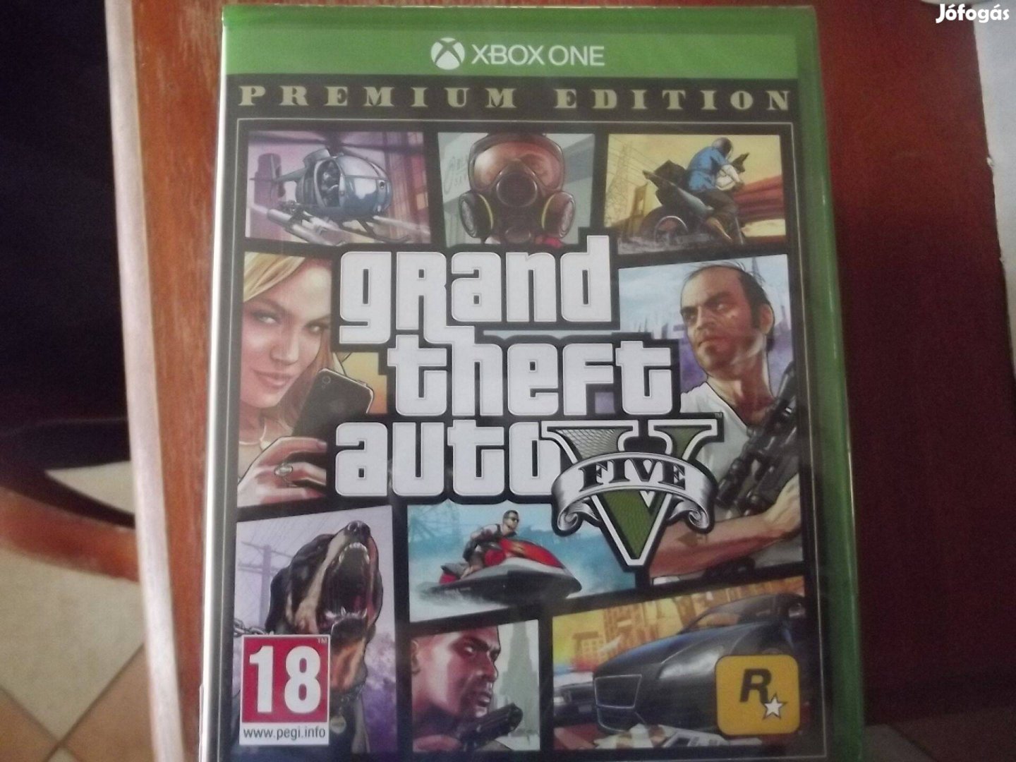 Xo-234 Xbox One Eredeti Játék : Grand Theft Auto 5 Premium Edition Új