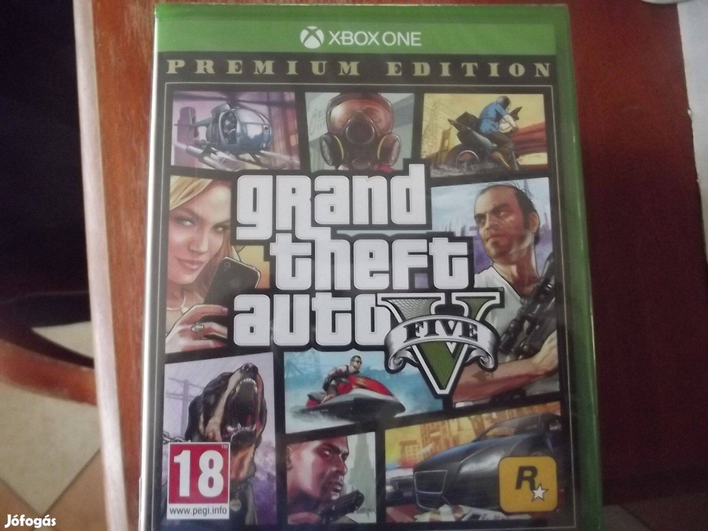 Xo-234 Xbox One Eredeti Játék : Grand Theft Auto 5 Premium edition Új