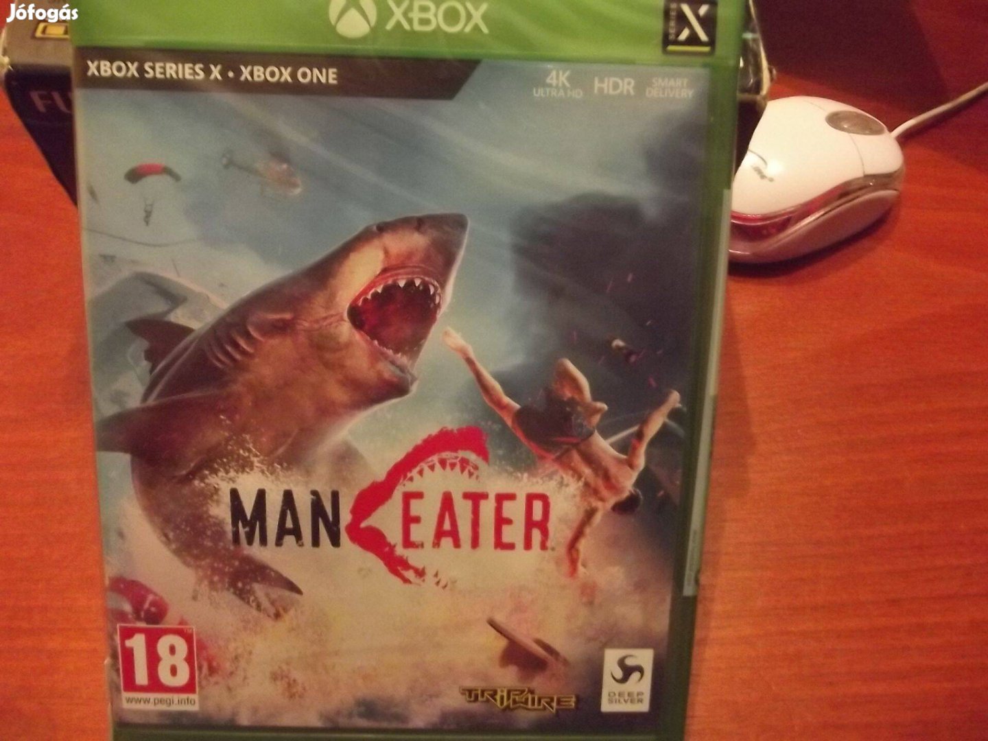 Xo-256 Xbox One Eredeti Játék : Maneater Új Bontatlan