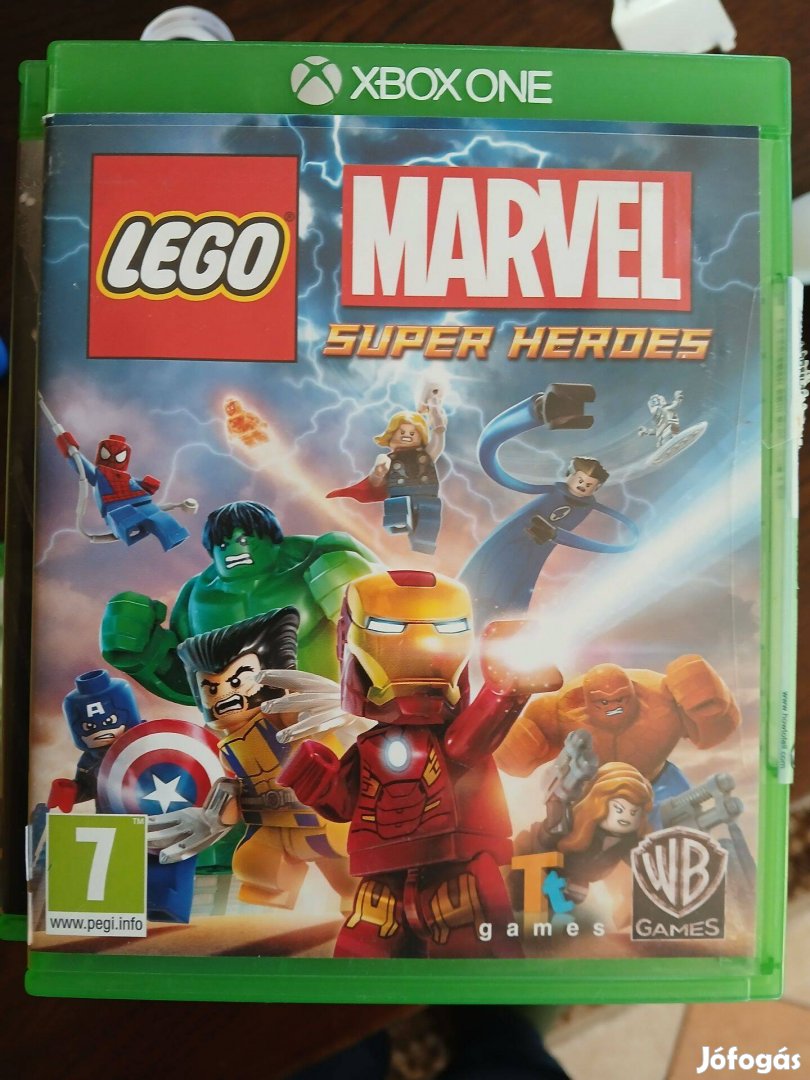 Xo-25 Xbox One Eredeti Játék : Lego Marvel Super Heroes ( karcmente