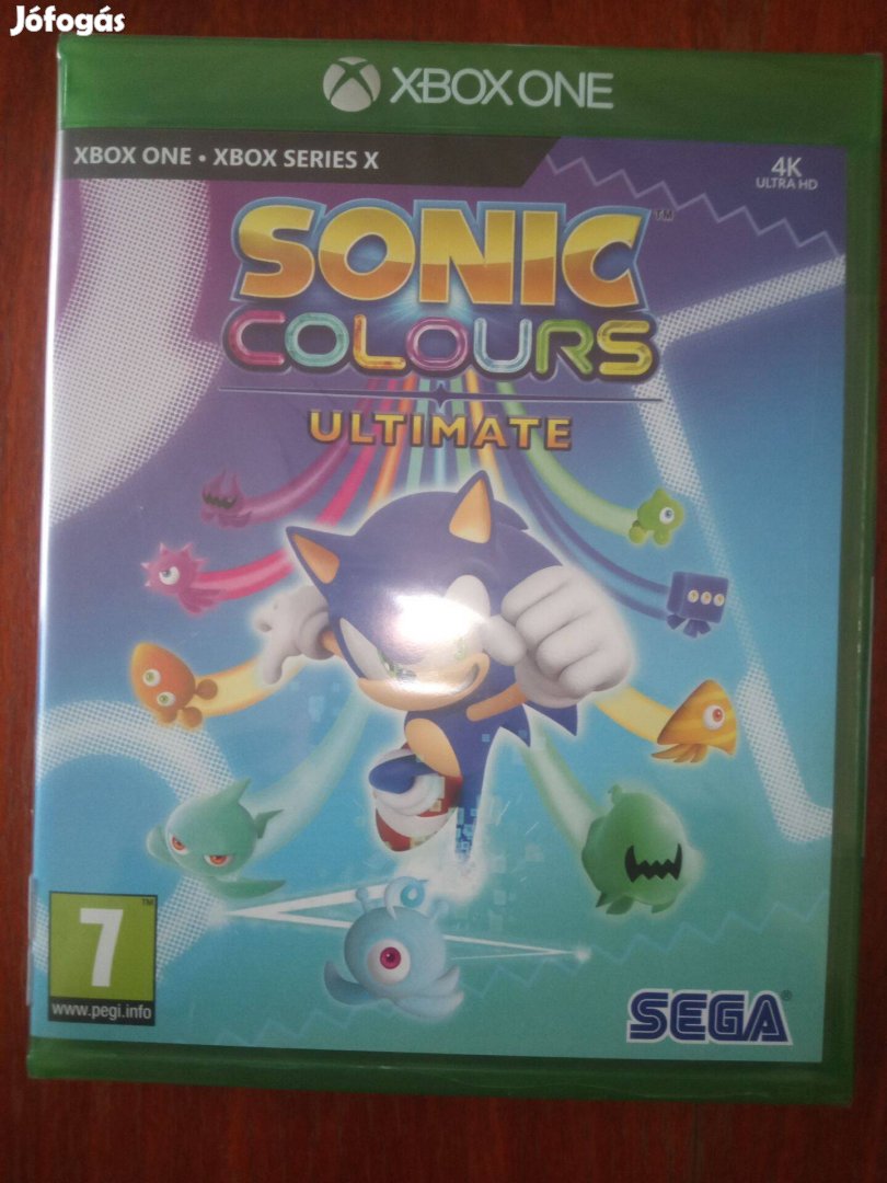 Xo-25 Xbox One Eredeti Játék : Sonic Colours Ultimate Új Bontatlan