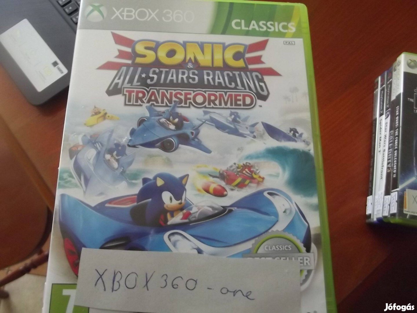 Xo-273 Xbox One-360 Eredeti Játék : Sonic All Star Racing Transformed