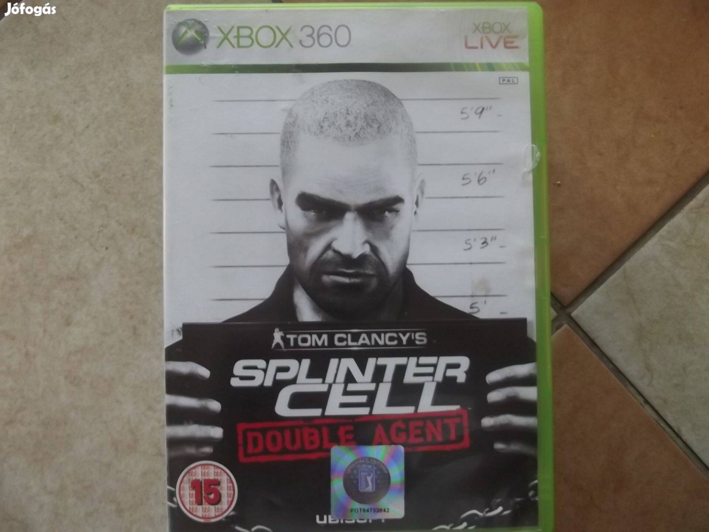 Xo-274 Xbox One-360 Eredeti Játék : Tom Clancys Splinter Cell Double