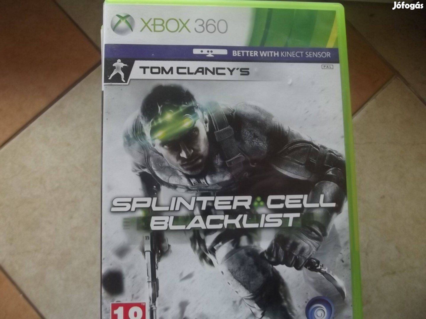 Xo-276 Xbox 360 - One Eredeti Játék : Tom Clancys Splinter Cell Black