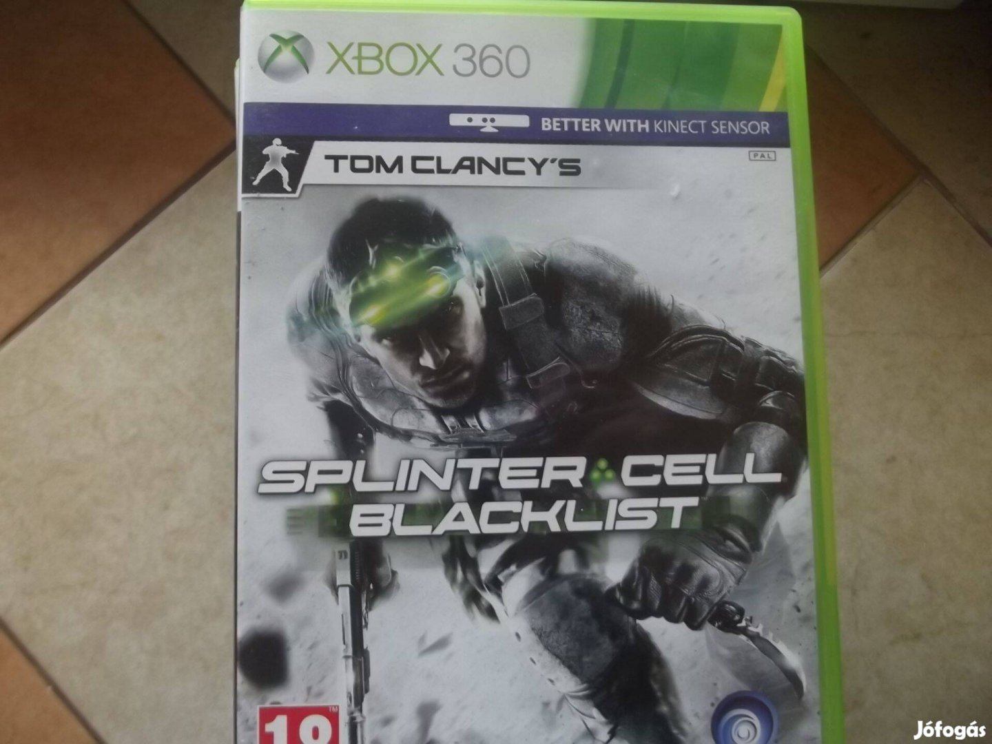 Xo-276 Xbox One-360 Eredeti Játék : Tom Clancys Splinter Cell Blacklis
