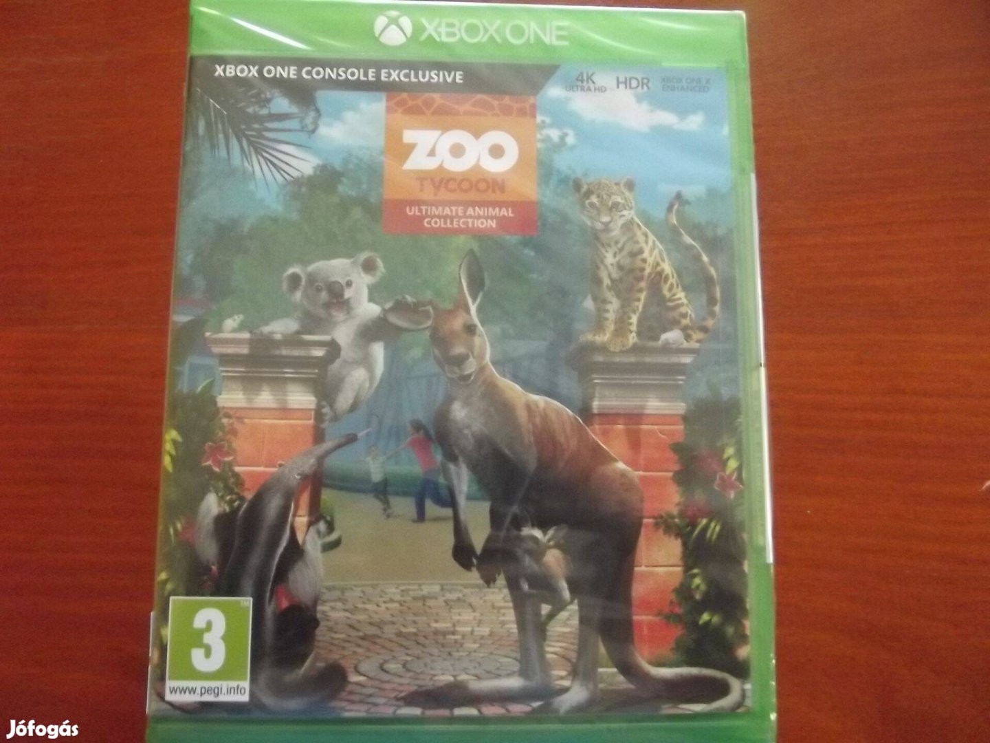 Xo-280 Xbox One Eredeti Játék : Zoo Tycoon Új