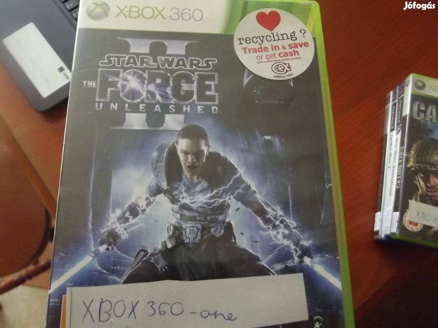 Xo-283 Xbox 360 - One Eredeti Játék : Star Wars The Force Unleashed 2