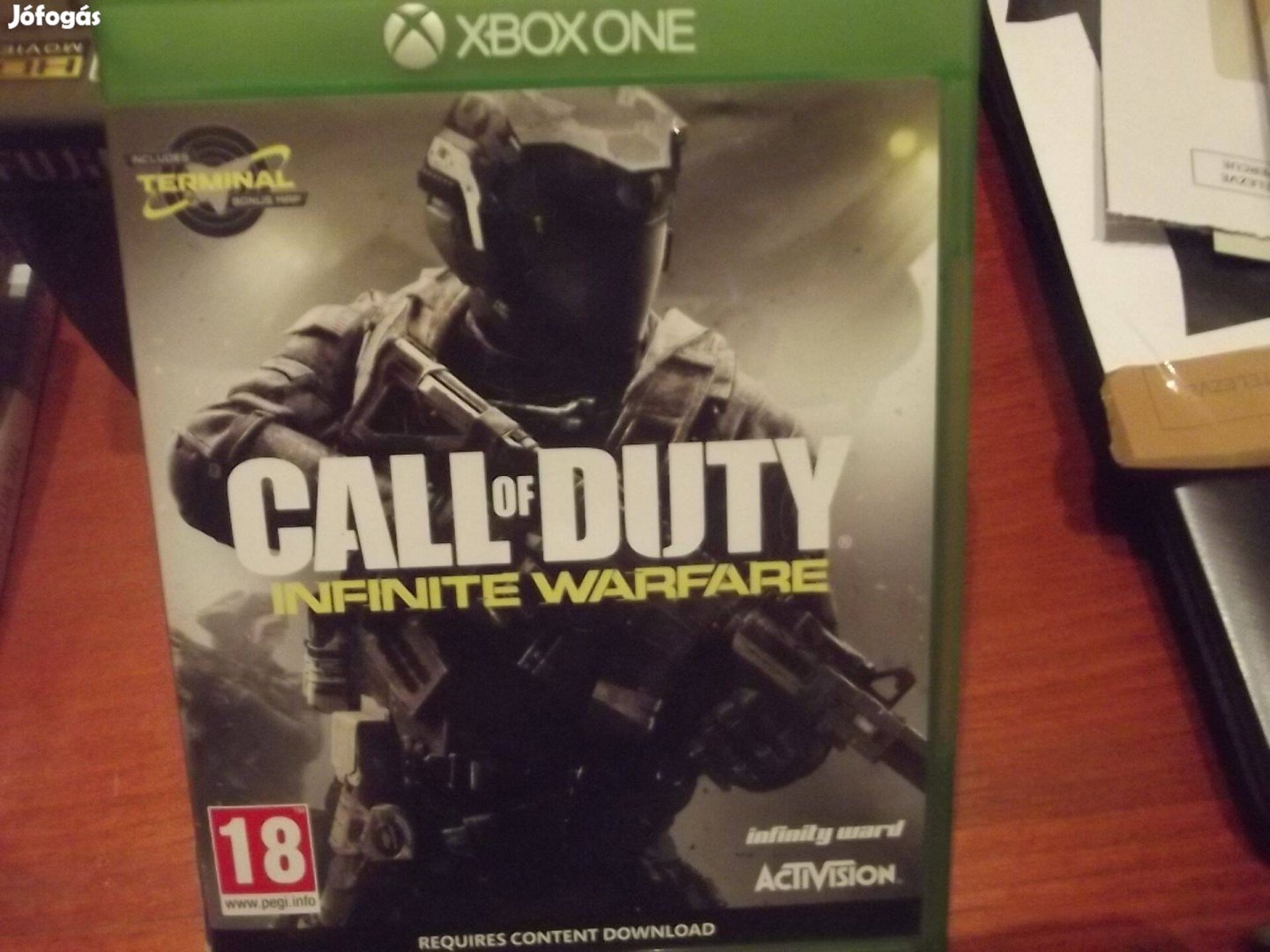 Xo-294 Xbox One Eredeti Játék : Call of Duty Infinite Warfare ( karcm